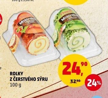 ROLKY Z ČERSTVÉHO SÝRU