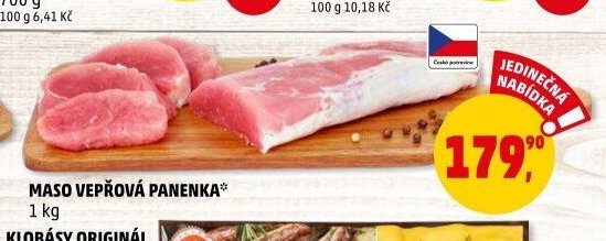 MASO VEPŘOVÁ PANENKA 1 kg