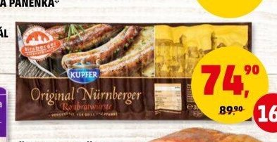 KLOBÁSY ORIGINÁL NORIMBERSKÉ 300 g