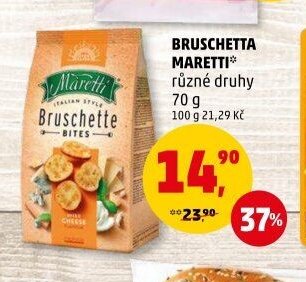 BRUSCHETTA MARETTI různé druhy 70 g