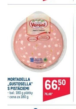 MORTADELLA GUSTOSELLA S PISTÁCIEMI