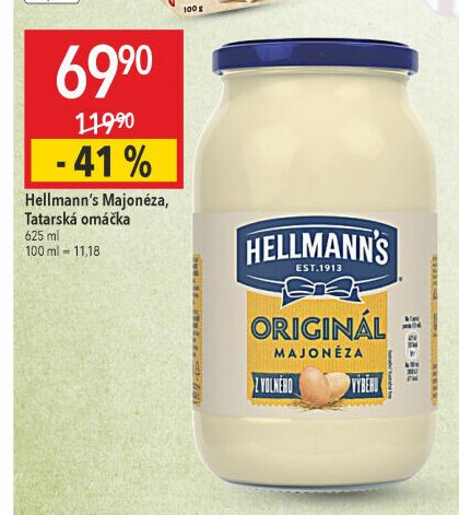 Hellmann's Majonéza, Tatarská omáčka