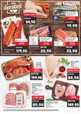 akční leták Kaufland 24.8.2022-30.8.2022