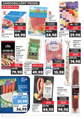 akční leták Kaufland 24.8.2022-30.8.2022