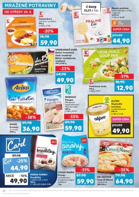 akční leták Kaufland 24.8.2022-30.8.2022