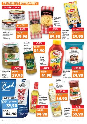 akční leták Kaufland 24.8.2022-30.8.2022