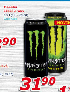 Energetický nápoj Monster Energy