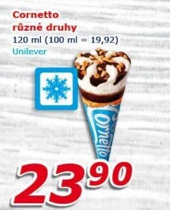 Nanuk kornout Cornetto Algida