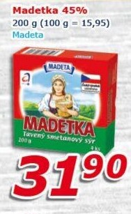 Sýr tavený smetanový Madetka