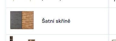 Šatní skříně