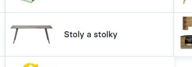 Stoly a stolky