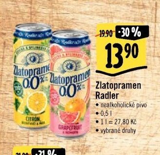 Zlatopramen Radler
