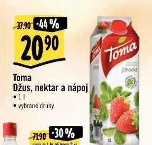 Toma Džus, nektar a nápoj