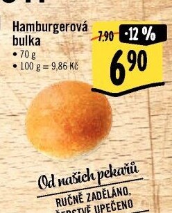 Bulka na hamburger
