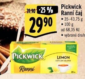 Čaj Ranní Pickwick