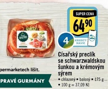 Císařský preclík Albert Fresh Bistro