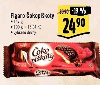 Čokopiškoty Figaro