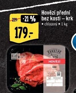 Hovězí přední bez kosti - krk Albert