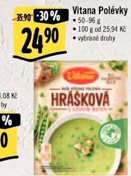 Instantní polévky Vitana