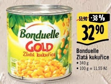 Kukuřice sterilovaná Gold Bonduelle
