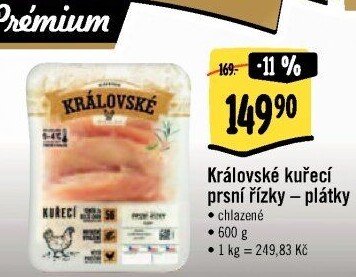 Kuřecí prsní řízky královské Albert