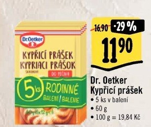 Kypřicí prášek Dr. Oetker