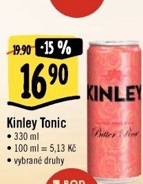 Limonáda Tonic Kinley
