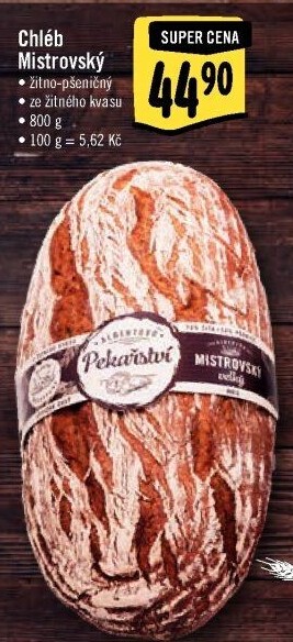 Mistrovský chléb Albert