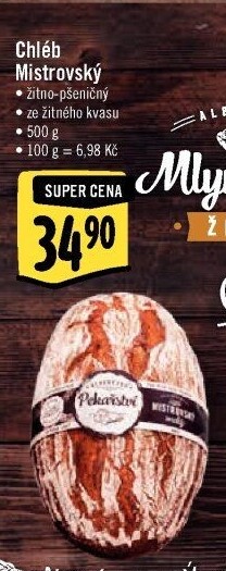 Mistrovský chléb Albert