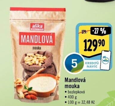 Mouka mandlová Alika