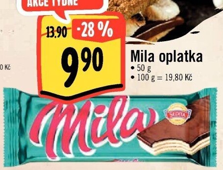 Oplatky Mila Sedita