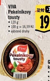 Paštika Pekelníkovy tousty Viva Carne