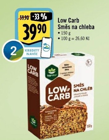 Směs na chléb Low Carb Topnatur