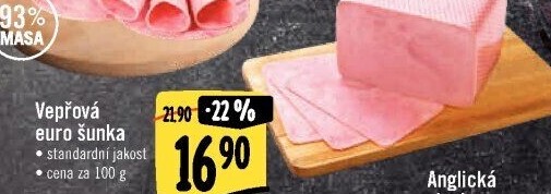Šunka vepřová Euro standard