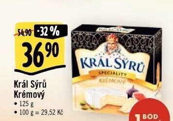 Sýr krémový Král Sýrů
