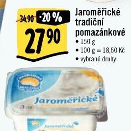 Tradiční pomazánkové Jaroměřické