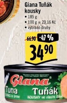 Tuňák kousky Giana