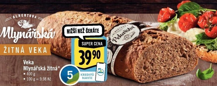 Veka Mlynářská žitná Albert