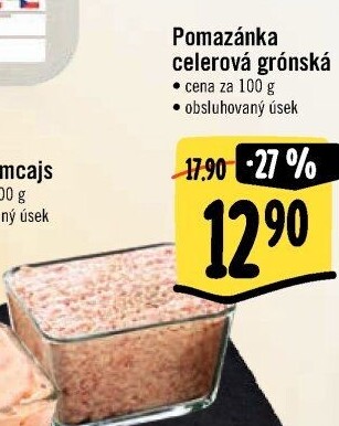 Celerová pomazánka - grónská