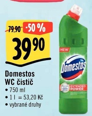Čistič WC gelový Domestos
