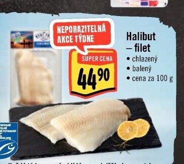 Halibut filety Albert