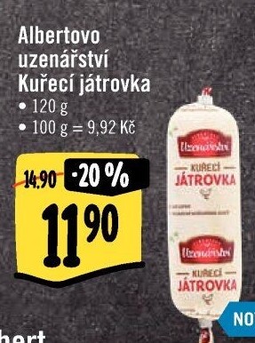 Kuřecí játrovka Albertovo Uzenářství