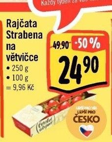 Rajčata keříková Čerstvě utrženo