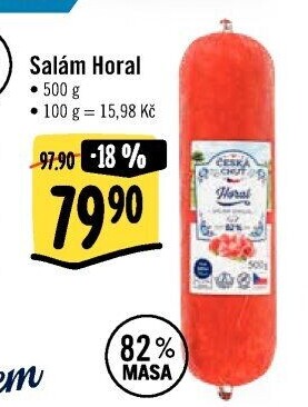 Salám Horal Česká chuť