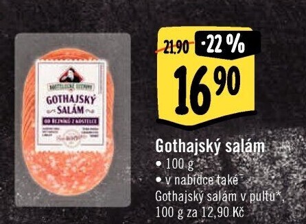 Salám kostelecký Gothaj Kostelecké uzeniny
