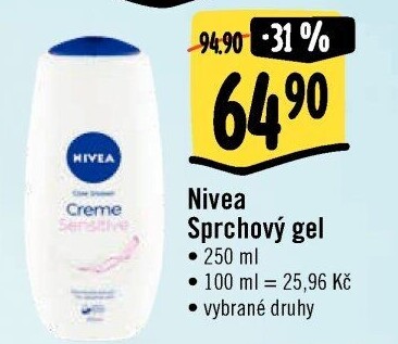 Sprchový gel Nivea