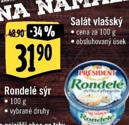 Sýr termizovaný Rondelé President