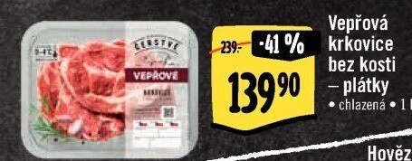 Vepřová krkovice bez kosti Albert