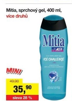 Sprchový gel Mitia