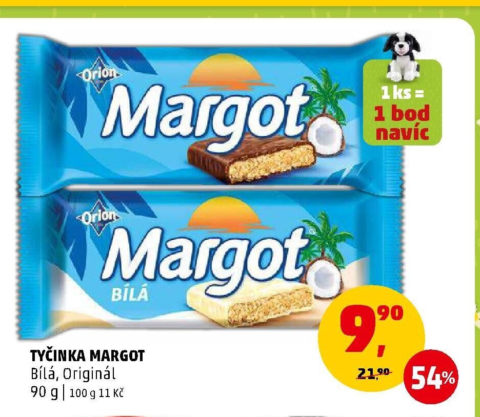Tyčinka Margot Bílá, Originál 90 g